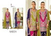 Asees By Eba Chinon Embroidery Plazzo Suits Wholesalers In India